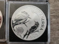 Сребърна Монета Австралийскa Кукабура 2023 Елизабет, снимка 3