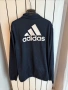 Ново спортно 100 % оригинално марково горнище яке с цип Adidas унисекс модел , снимка 4