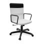 Офис стол HL HL08WT CHAIR-WHITE, снимка 1