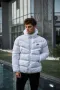 Nike бяло късо зимно мъжко яке , снимка 1