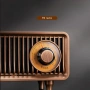Bluetooth радио колонка AS19 - ретро стил и дизайн, снимка 5