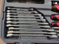 Teng tools тенг 1/2 гидория 48 части вложки ключове отвертки комплект хром ванадий, снимка 6