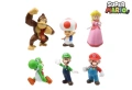 Комплект 6бр фигурки Супер Марио Super Mario Bros, снимка 1