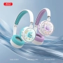 Безжични стерео Bluetooth слушалки XO Cartoon Kids /лилави/, снимка 5