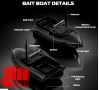 Лодка за захранка V050 RC Bait Boat Flytec, снимка 5