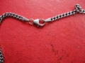 Сребърен синджир верижка 7, снимка 4