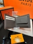 портмонета от естествена кожа в кутия hermes , снимка 2