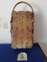 Стари ръчно плетени кошници от различни майстори в  различни  години, снимка 9