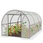Компактна бяла оранжерия - професионална защита и идеални условия за вашите култури - 3 х 2 х 2м, снимка 9