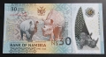 Намибия. 30 долара. Юбилейна. 2020 година. Полимер. UNC., снимка 3