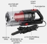 Автомобилна прахосмукачка SONRU 7000Pa с мощност 150W, снимка 5