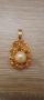 Позлатени бижута,брошка. Висулка , снимка 4