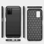 Samsung Galaxy F52 5G Удароустойчив Carbon Fiber Калъф и Протектор, снимка 10