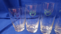 Ретро стъклени чаши с лого Балкантурист BALKAN TURIST, снимка 3