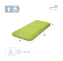 Зелен надуваем матрак INTEX TruAir Dura-Beam W/USB150 76x191x17 см с USB помпа и чанта за носене нов, снимка 2