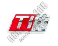 Емблема Alfa Romeo TI за 147 за задния капак метална хром и емайл, снимка 10