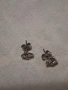 сребърни обеци с камъни, снимка 7