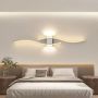 Красива модерна LED стенна вътрешна лампа, 27W LED топло бяло 3000K, 5,5 * 14 * 89 cm, черна ; бяла, снимка 2