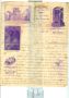 писмо - 1916 г. върху фирмена бланка