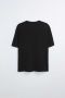 Мъжка тениска със щампа Zara, 100% памук, Черна, XL, снимка 2