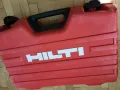 Безчетков акумулаторен ъглошлайф Hilti AG 125-A22 комплект с батерия и зарядно. Цената е крайна!, снимка 9