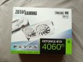 Гаранция!(Нова запечатана) RTX 4060 Ti 8GB ZOTAC GAMING Twin Edge OC White Edition/ Гаранция!, снимка 1 - Видеокарти - 45432071