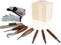 Комплект инструменти за дърворезба, 18 в 1, снимка 1 - Други стоки за дома - 45632574