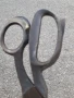 Стара шивашка ножица 34 см., снимка 2