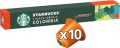STARBUCKS Single-Origin Colombia by Nespresso, средно изпечено, кафе капсули 10 x 10 (100 капсули), снимка 2
