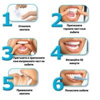 Избелващи ленти за зъби Advanced Teeth Whitening Strips TV268, снимка 2 - Други - 45078689