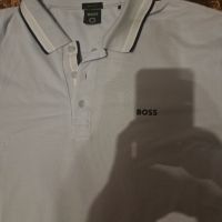 BOSS - оригинална тениска с яка, снимка 2 - Тениски - 45337818