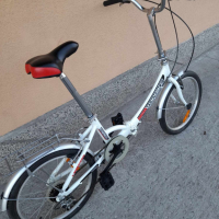 Продава се немско, сгъваемо алуминиево колело 20" цола, снимка 5 - Велосипеди - 45033966