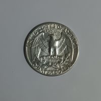 1/4 долар САЩ 25 цента Америка , Четвърт долар Сребърна монета Втората световна , снимка 5 - Нумизматика и бонистика - 45390511