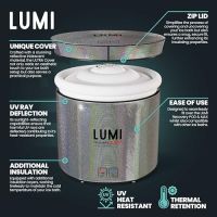 Ново LUMI Therapy Ultra Cover UV Изолация Покривало за Ледени Бани вана капак, снимка 2 - Други стоки за дома - 45537327
