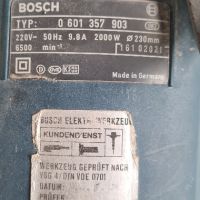 Ъглошлайф голям Bosch 2000W, снимка 2 - Електродвигатели - 45385359