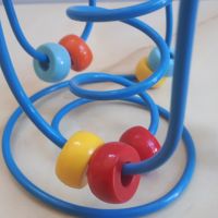 Метална играчка с пръстени за малки деца, снимка 6 - Образователни игри - 45761121