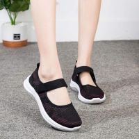 Освежаващ стил: Летни дамски мрежести обувки Sai в черно и бяло, размери: 36-41 , снимка 3 - Маратонки - 45483442