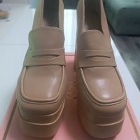 Дамски обувки с платформа на дебел ток, снимка 3 - Дамски елегантни обувки - 45418798