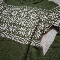 Дамски дебел пуловер , снимка 2 - Блузи с дълъг ръкав и пуловери - 45243416