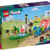 Конструктор LEGO Friends - Велосипед за спасяване на кучета 41738, снимка 2 - Конструктори - 45860151