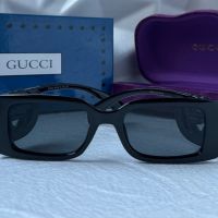 Gucci 2024 дамски слънчеви очила правоъгълни GG1325, снимка 8 - Слънчеви и диоптрични очила - 45439785