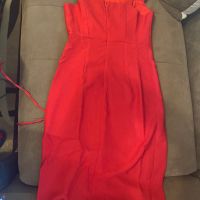Червена рокля, снимка 3 - Рокли - 45419256