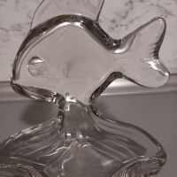 Стъклена рибка, подходяща за подарък на риболовци или зодия риба, снимка 2 - Статуетки - 45225173