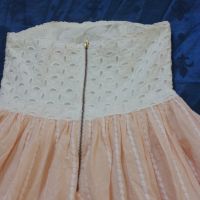 Лятна памучна рокля-бюстие на марката  HM , снимка 3 - Рокли - 45278634