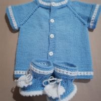 Бебешки комплекти - плетиво , снимка 1 - Комплекти за бебе - 45236239