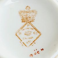 Колекционерски троен комплект Blyth Porcelain Company, Diamond China., снимка 10 - Антикварни и старинни предмети - 45528858