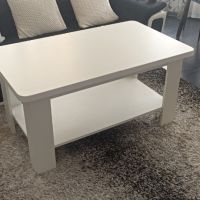 Бяла стилна холна маса, снимка 1 - Маси - 45670707