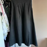 GANG Дълга черна пола с джобове, XL, снимка 1 - Поли - 45717949