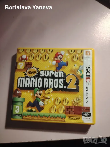 New Super Mario Bros. 2 за 3DS (като чисто нова), снимка 1