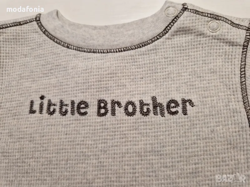 Бебешко боди Little brother, снимка 1